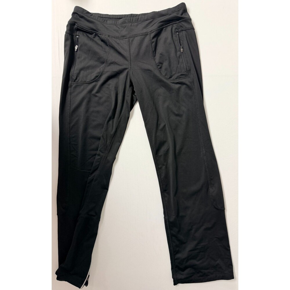 Calvin Klein Performance Women’s Medium Black Athletic Pants Zip Pocket